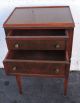 Early 1900s Burl Walnut Nightstand End Table Side Table 8196 1900-1950 photo 6