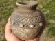 Noded Pot,  Caddo,  Southeastern Arkansas,  Mississippian Period Native American photo 4