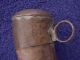 Antique Powder Horn W/ Metal Cap & Spout - North Africa - Morroco - 19th Century Other African Antiques photo 5