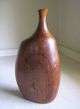 Signed Doug Ayers Wood Sculpture Carved Vase Mid Century Modern Eames Era Mid-Century Modernism photo 1