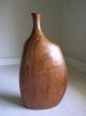 Signed Doug Ayers Wood Sculpture Carved Vase Mid Century Modern Eames Era Mid-Century Modernism photo 3