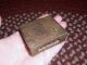 Early 19th Century Miniature Cast Iron Two Piece Candy Mold Of American Eagle Primitives photo 5