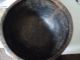 Old Large African? Carved Wood Bowl - Rustic Other African Antiques photo 2