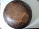 Old Large African? Carved Wood Bowl - Rustic Other African Antiques photo 3