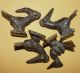 African Bronze Birds Sankofa Goldweight Akan Ashanti Ghana Burkina Gan Lost Wax Sculptures & Statues photo 5