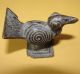 African Bronze Sankofa Bird Chicken Statue Goldweight Akan Ashanti Lobi Gan Faso Sculptures & Statues photo 3
