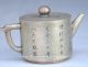 Old China Folk Art Hand Engraving Silver Child Red - Crowned Crane Pattern Teapot Teapots photo 3