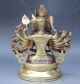 Fine Brass Sculpture China Carved Copper Thousand - Hand Kwan - Yin Buddha Statue Figurines & Statues photo 2