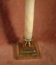 Antique Tall Oil Lamp With Duplex Burner Like Hinks Bronze & Onyx Column Quality Lamps photo 2