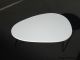 Modern Mid Century Style Kidney Shaped Coffee Table W Metal Hairpin Legs Post-1950 photo 1