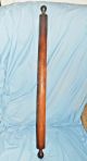 Aafa Huge Antique Maple Wood Rolling Pin 36 X 2 In. Primitives photo 1