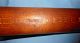 Aafa Huge Antique Maple Wood Rolling Pin 36 X 2 In. Primitives photo 6