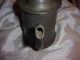 Antique 19th Century Roswell & Gleason Pewter Coffee Pot 8.  5 