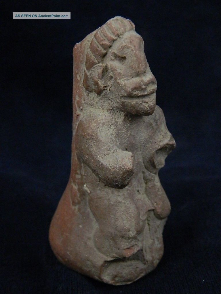 Ancient Teracotta Idol Figure Indus Valley 800 Bc Tr577 Roman photo