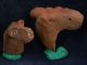 Ancient Teracotta Animal 4 Heads Indus Valley 800 Bc Tr403 Egyptian photo 2