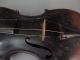 Early 1900s Copy Of Jacobus Stainer Violin W/ Dark Wood Coffin Case - For Repair String photo 8