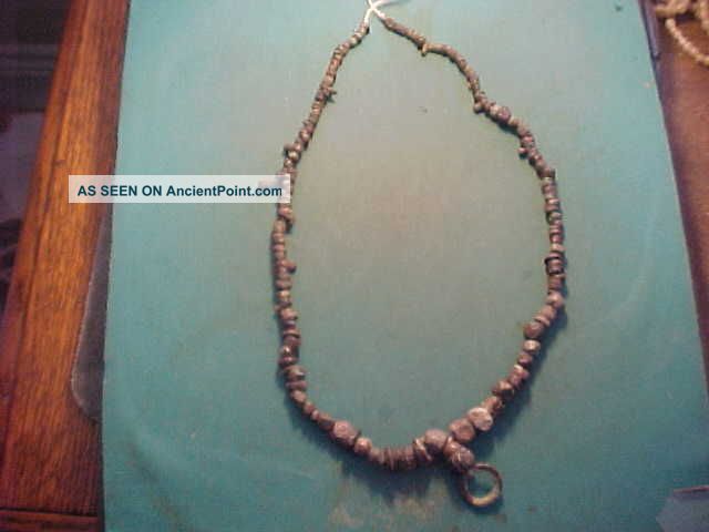 String Of Rare Bronze Age Beads Circa 1st Millennium Bc. European photo