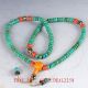 100 Natural Turquoise & Beeswax Handwork Carved Beaded Necklaces Xl083 Necklaces & Pendants photo 1