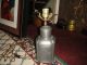 Vintage Hong Kong Industrial Tin Metal Table Lamp - Square Body - Lqqk Lamps photo 2