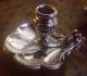 Coin Silver Chamberstick Other Antique Sterling Silver photo 2