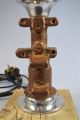 A Made Steampunk Shipwreck Table Lamp Nautical Salvage Light Other Maritime Antiques photo 1