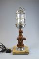 A Made Steampunk Shipwreck Table Lamp Nautical Salvage Light Other Maritime Antiques photo 4