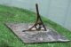 19thc Gothic Bronze Square Sundial With Text C1890s Metalware photo 2