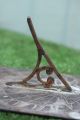19thc Gothic Bronze Square Sundial With Text C1890s Metalware photo 5