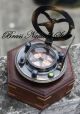 Antique London Antique Brass Sundial Compass Nautical Compass Decor Gift Unisex Compasses photo 7
