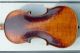 Old Antique 4/4 Violin,  Ca.  1920s Czecho - Slovakian Stradivarius Copy,  1290 String photo 1