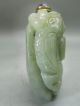 Chinese Hetian Nephrite Jade Carved Dragon Snuff Bottle Snuff Bottles photo 1