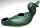 Roman Bronze Oil Lamp Duck Shaped Handle Roman photo 6
