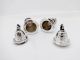 Vintage Georg Jensen Denmark Ornamental Sterling Silver Salt/pepper Shakers,  236 Scandinavia photo 4