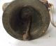 Antique Cast Iron Bell With Primitive Wood Yoke Other Antique Home & Hearth photo 2