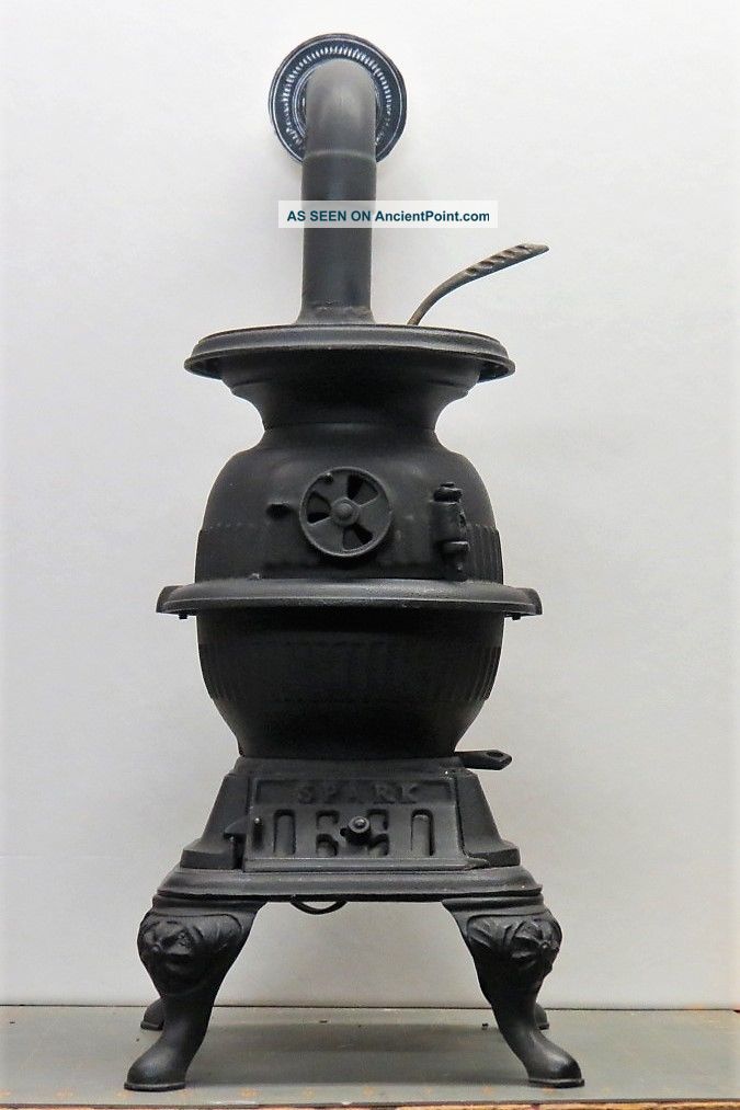 Vintage Salesman ' S Sample Pot Belly Stove 