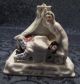 Antique Staffordshire/german Fairing Figurine Returning At One.  Morning H.  P 2 Figurines photo 6
