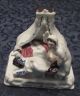 Antique Staffordshire/german Fairing Figurine Returning At One.  Morning H.  P 2 Figurines photo 8