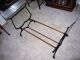 Victorian Cast Iron Wood Mystery Primitive Coffee Table Base Laundry Rack Holder 1800-1899 photo 4
