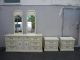 Large French Painted Nightstands End Side Tables 5231 Post-1950 photo 10