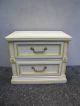 Large French Painted Nightstands End Side Tables 5231 Post-1950 photo 3