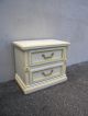 Large French Painted Nightstands End Side Tables 5231 Post-1950 photo 4