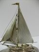 The Sailboat Of Silver Of The Most Wonderful Japan.  Japanese Antique. Other Antique Sterling Silver photo 10