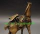 China Brass Copper Fengshui Fine Carved Cicada Horse Animal Statue Sculpture Figurines & Statues photo 3