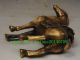China Brass Copper Fengshui Fine Carved Cicada Horse Animal Statue Sculpture Figurines & Statues photo 6