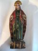 Vintage Carved Wood Santo Hand Painted No Parts Missing Latin American photo 4