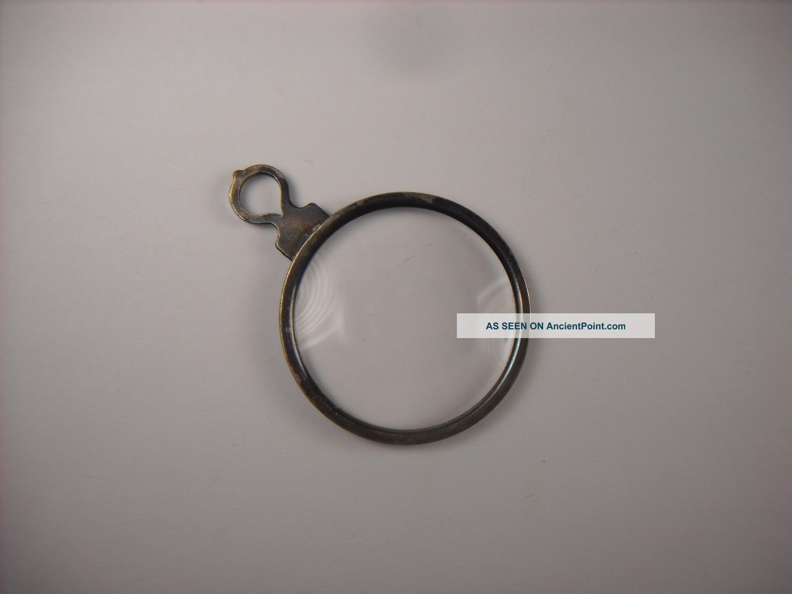 Antique Magnifying Glass,  10.  0 Moderate Magnification Optical Lens Monocle Optical photo