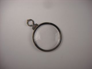 Antique Magnifying Glass,  10.  0 Moderate Magnification Optical Lens Monocle photo