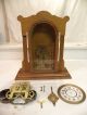 Antique American Ingraham Fine Oak Parlor Clock.  Circa 1910.  And Running Clocks photo 7