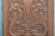 19thc Wooden Oak Panel With Dolphins,  Urn,  Leaves & Other Carving C1880s Other Antique Woodenware photo 3