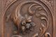 19thc Wooden Oak Panel With Cornucopia Of Fruits,  Flowers & Leaves C1880s Other Antique Woodenware photo 1